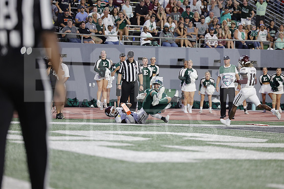 The Eastern Michigan football team defeats eastern Kentucky 42-34 in their home opener. Ypisilanti, 2022. (Photoby; Walt Middleton)
