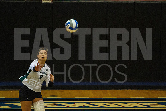 Eastern Michigan University Volleyball compete at the DePaul Invitational vs St Louis University. August 9, 2022