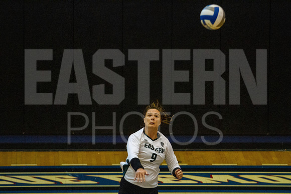 Eastern Michigan University Volleyball compete at the DePaul Invitational vs St Louis University. August 9, 2022