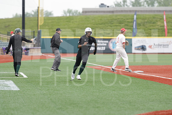 The Eastern Michigan University baseball team compete in the first game of the 2025 MAC Baseball Tournament in Avon, OH on May 21, 2025,  (Photo by:Walt Middleton Photography)