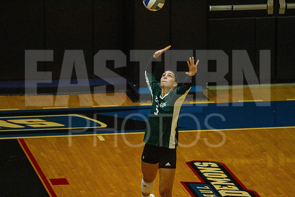 Eastern Michigan University Volleyball compete at the DePaul Invitational vs St Louis University. August 9, 2022