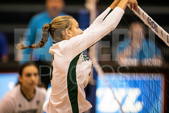 Eastern Michigan University Volleyball compete at the DePaul Invitational vs St Louis University. August 9, 2022