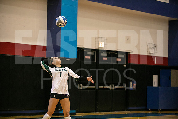 Eastern Michigan University Volleyball compete at the DePaul Invitational vs St Louis University. August 9, 2022