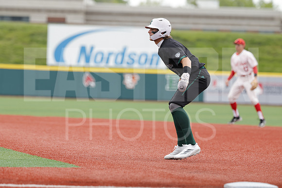 The Eastern Michigan University baseball team compete in the first game of the 2025 MAC Baseball Tournament in Avon, OH on May 21, 2025,  (Photo by:Walt Middleton Photography)