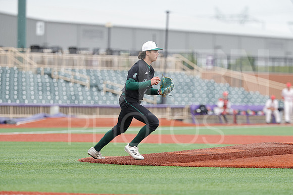 The Eastern Michigan University baseball team compete in the first game of the 2025 MAC Baseball Tournament in Avon, OH on May 21, 2025,  (Photo by:Walt Middleton Photography)