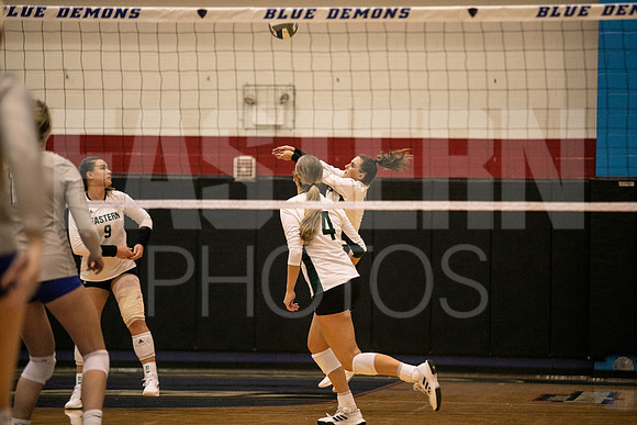 Eastern Michigan University Volleyball compete at the DePaul Invitational vs St Louis University. August 9, 2022