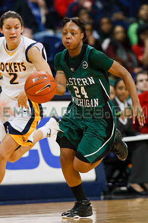 NCAA Women's Basketball 2011 - Feb 23 - Eastern Michigan at Toledo