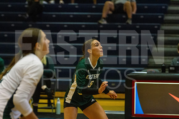 Eastern Michigan University Volleyball compete at the DePaul Invitational vs St Louis University. August 9, 2022