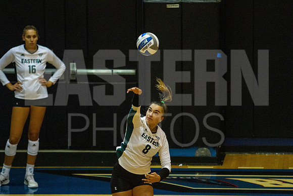 Eastern Michigan University Volleyball compete at the DePaul Invitational vs St Louis University. August 9, 2022