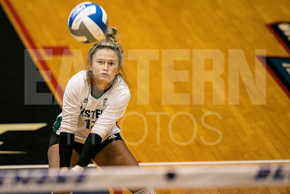 Eastern Michigan University Volleyball compete at the DePaul Invitational vs St Louis University. August 9, 2022