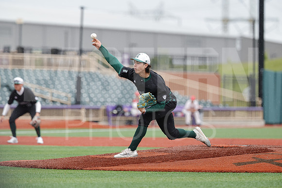 The Eastern Michigan University baseball team compete in the first game of the 2025 MAC Baseball Tournament in Avon, OH on May 21, 2025,  (Photo by:Walt Middleton Photography)