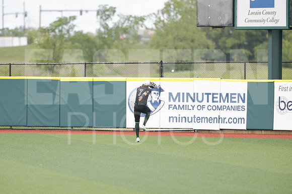 The Eastern Michigan University baseball team compete in the first game of the 2025 MAC Baseball Tournament in Avon, OH on May 21, 2025,  (Photo by:Walt Middleton Photography)