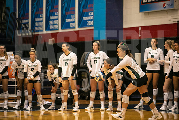 Eastern Michigan University Volleyball compete at the DePaul Invitational vs St Louis University. August 9, 2022