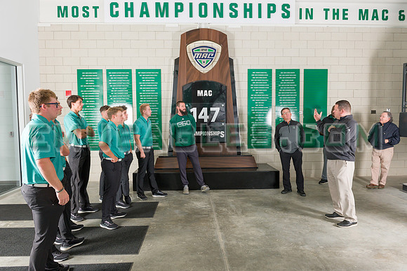 2019 EMU Men's Golf Championship Ring Ceremony