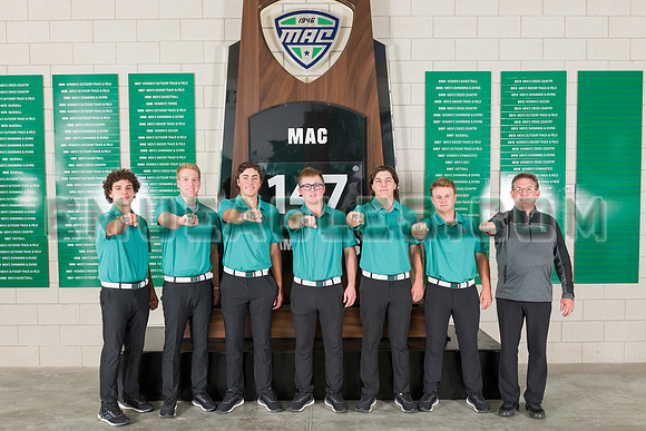 2019 EMU Men's Golf Championship Ring Ceremony