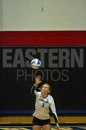 Eastern Michigan University Volleyball compete at the DePaul Invitational vs St Louis University. August 9, 2022