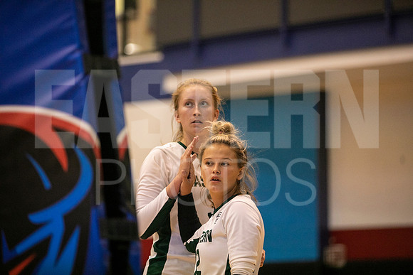 Eastern Michigan University Volleyball compete at the DePaul Invitational vs St Louis University. August 9, 2022