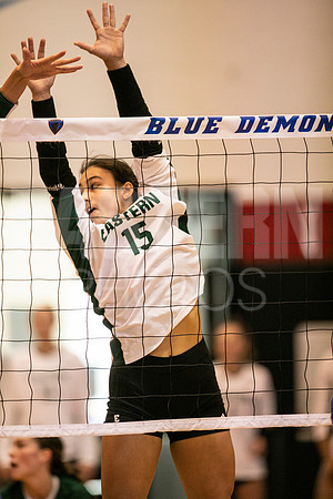 Eastern Michigan University Volleyball compete at the DePaul Invitational vs St Louis University. August 9, 2022
