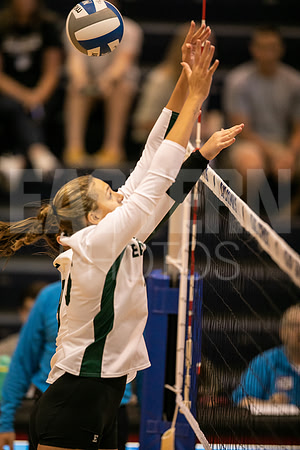 Eastern Michigan University Volleyball compete at the DePaul Invitational vs St Louis University. August 9, 2022