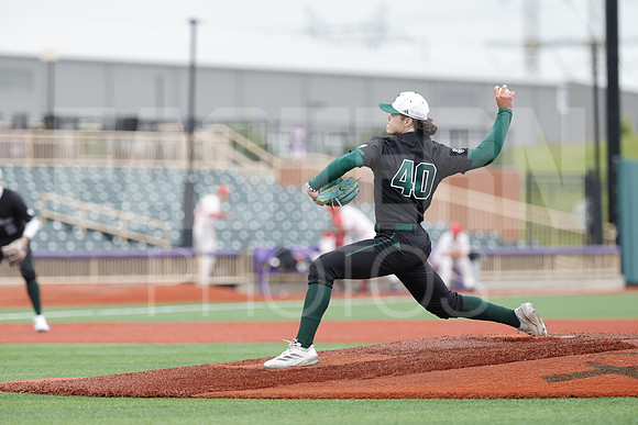 The Eastern Michigan University baseball team compete in the first game of the 2025 MAC Baseball Tournament in Avon, OH on May 21, 2025,  (Photo by:Walt Middleton Photography)