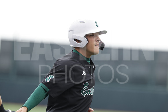 The Eastern Michigan University baseball team compete in the first game of the 2025 MAC Baseball Tournament in Avon, OH on May 21, 2025,  (Photo by:Walt Middleton Photography)