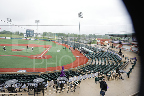 The Eastern Michigan University baseball team compete in the first game of the 2025 MAC Baseball Tournament in Avon, OH on May 21, 2025,  (Photo by:Walt Middleton Photography)
