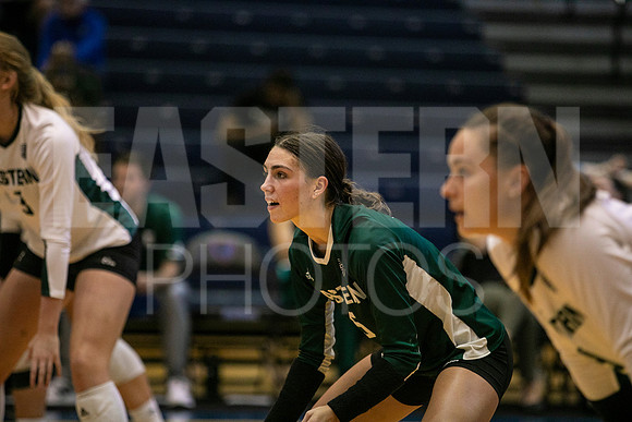 Eastern Michigan University Volleyball compete at the DePaul Invitational vs St Louis University. August 9, 2022