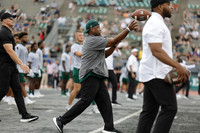 The Eastern Michigan football team defeats eastern Kentucky 42-34 in their home opener. Ypisilanti, 2022. (Photoby; Walt Middleton)
