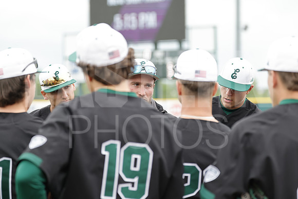 The Eastern Michigan University baseball team compete in the first game of the 2025 MAC Baseball Tournament in Avon, OH on May 21, 2025,  (Photo by:Walt Middleton Photography)