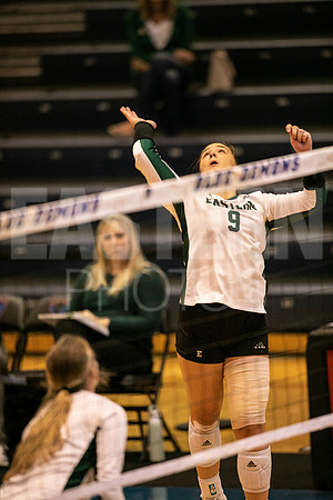 Eastern Michigan University Volleyball compete at the DePaul Invitational vs St Louis University. August 9, 2022