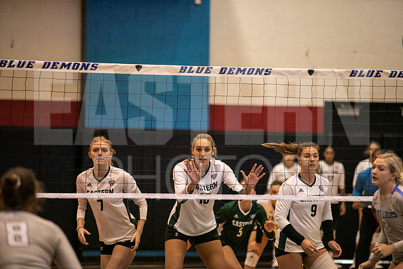 Eastern Michigan University Volleyball compete at the DePaul Invitational vs St Louis University. August 9, 2022