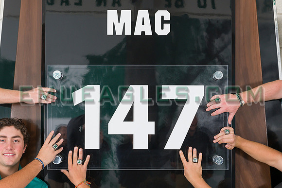 2019 EMU Men's Golf Championship Ring Ceremony