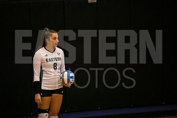 Eastern Michigan University Volleyball compete at the DePaul Invitational vs St Louis University. August 9, 2022