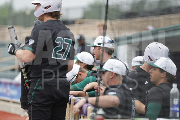 The Eastern Michigan University baseball team compete in the first game of the 2025 MAC Baseball Tournament in Avon, OH on May 21, 2025,  (Photo by:Walt Middleton Photography)