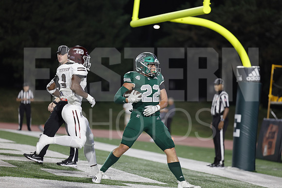 The Eastern Michigan football team defeats eastern Kentucky 42-34 in their home opener. Ypisilanti, 2022. (Photoby; Walt Middleton)
