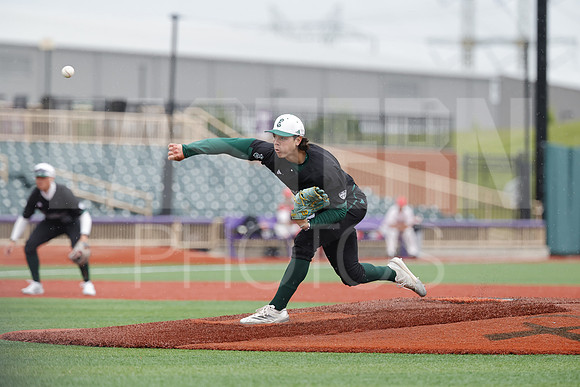 The Eastern Michigan University baseball team compete in the first game of the 2025 MAC Baseball Tournament in Avon, OH on May 21, 2025,  (Photo by:Walt Middleton Photography)