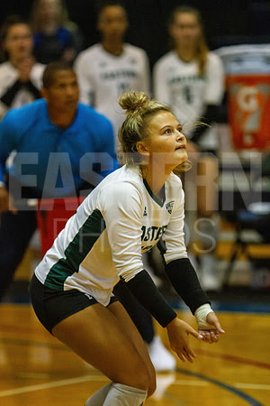 Eastern Michigan University Volleyball compete at the DePaul Invitational vs St Louis University. August 9, 2022