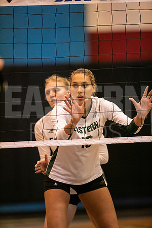 Eastern Michigan University Volleyball compete at the DePaul Invitational vs St Louis University. August 9, 2022