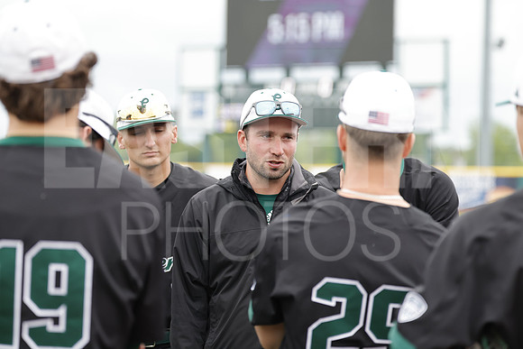 The Eastern Michigan University baseball team compete in the first game of the 2025 MAC Baseball Tournament in Avon, OH on May 21, 2025,  (Photo by:Walt Middleton Photography)