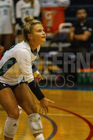 Eastern Michigan University Volleyball compete at the DePaul Invitational vs St Louis University. August 9, 2022