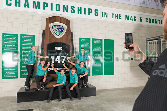 2019 EMU Men's Golf Championship Ring Ceremony