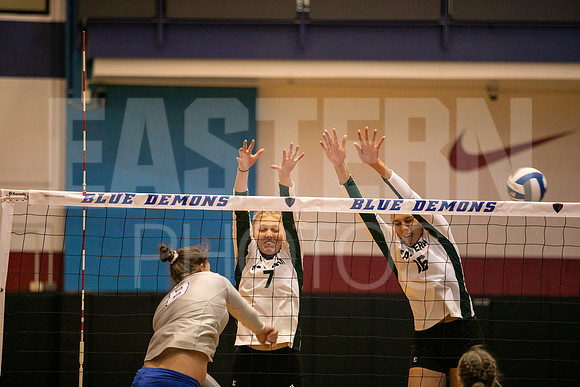 Eastern Michigan University Volleyball compete at the DePaul Invitational vs St Louis University. August 9, 2022