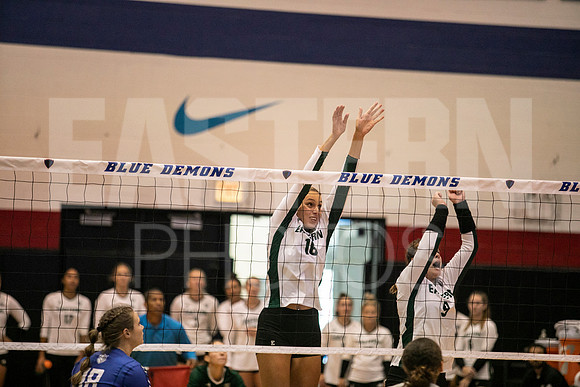 Eastern Michigan University Volleyball compete at the DePaul Invitational vs St Louis University. August 9, 2022