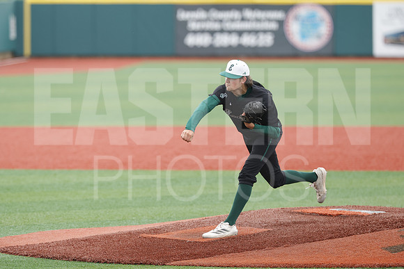 The Eastern Michigan University baseball team compete in the first game of the 2025 MAC Baseball Tournament in Avon, OH on May 21, 2025,  (Photo by:Walt Middleton Photography)