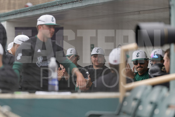The Eastern Michigan University baseball team compete in the first game of the 2025 MAC Baseball Tournament in Avon, OH on May 21, 2025,  (Photo by:Walt Middleton Photography)