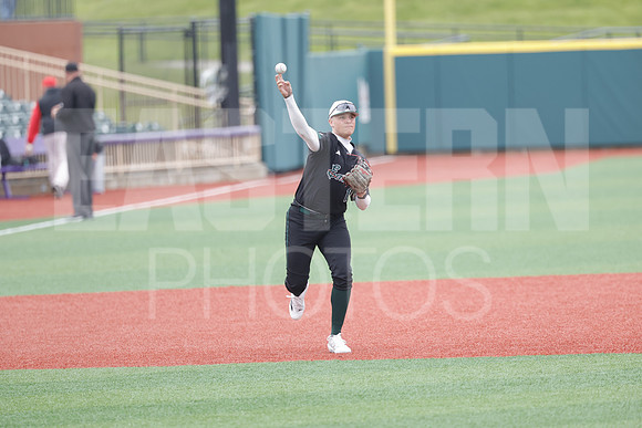The Eastern Michigan University baseball team compete in the first game of the 2025 MAC Baseball Tournament in Avon, OH on May 21, 2025,  (Photo by:Walt Middleton Photography)
