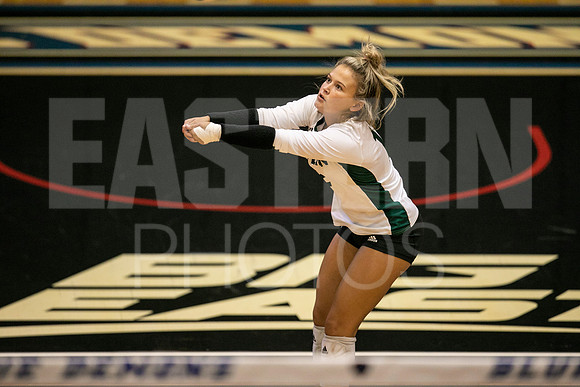 Eastern Michigan University Volleyball compete at the DePaul Invitational vs St Louis University. August 9, 2022