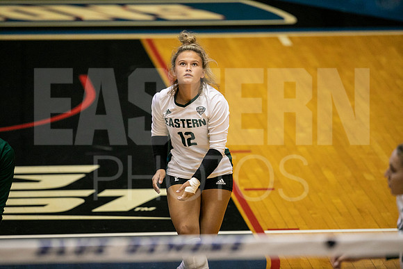 Eastern Michigan University Volleyball compete at the DePaul Invitational vs St Louis University. August 9, 2022