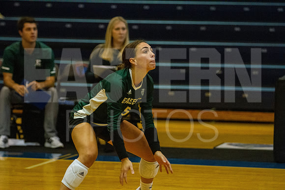 Eastern Michigan University Volleyball compete at the DePaul Invitational vs St Louis University. August 9, 2022