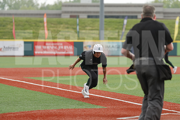 The Eastern Michigan University baseball team compete in the first game of the 2025 MAC Baseball Tournament in Avon, OH on May 21, 2025,  (Photo by:Walt Middleton Photography)